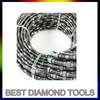 8.5mm 9.0mm Diamond Wire Saw Cutting Granite Sandstone Marble For CNC profile wire machine