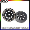 30#-400# Drop water segment 8 height with screw thread cup grinding wheel for concrete 