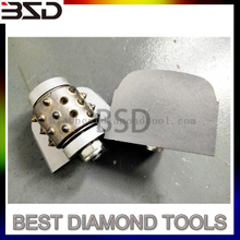 Lavina Diamond Bush hammer head drill for concrete grinding 