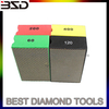 Electroplated Sponge Foam Diamond Hand Polishing Pads For Granite/Marble/Concrete/Glass 