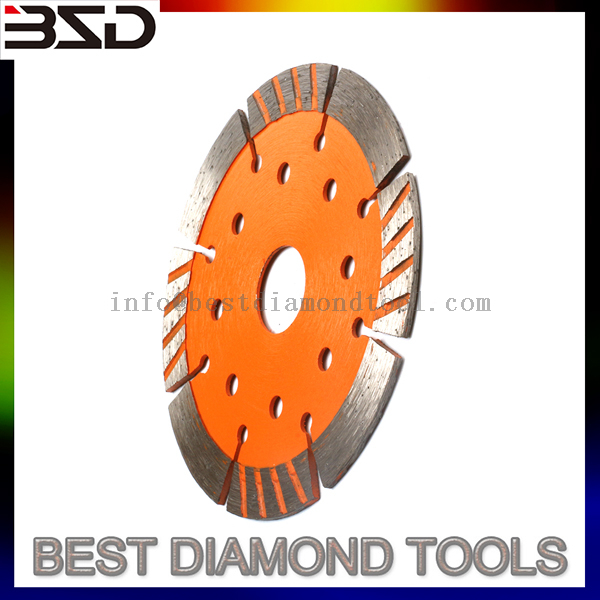 115mm Diameter 10mm*2*22.23mm cold press diamond saw blade for masonry