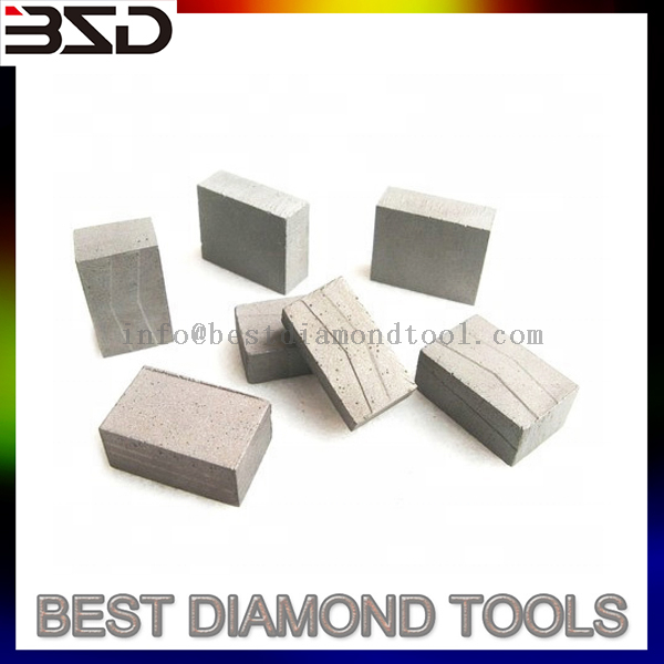 Diamond diamond segment for cutting stone Volcanic stone