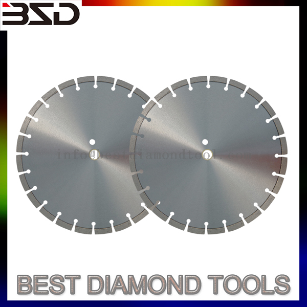 High Frequency Welded Diamond Saw Blades with Segmented Teeth