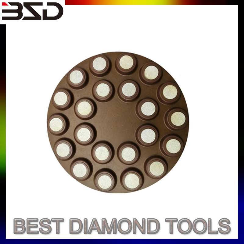 13 inch 330mm ceramic bond resin fiber diamond polishing pads disc for concrete 