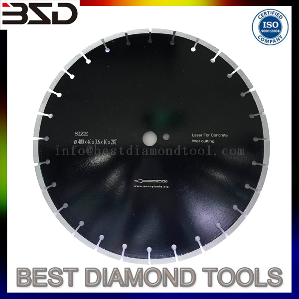 350mm Key Slot Granite Diamond Cutting Disc